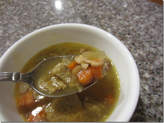 Leftover Turkey Soup Recipe 035